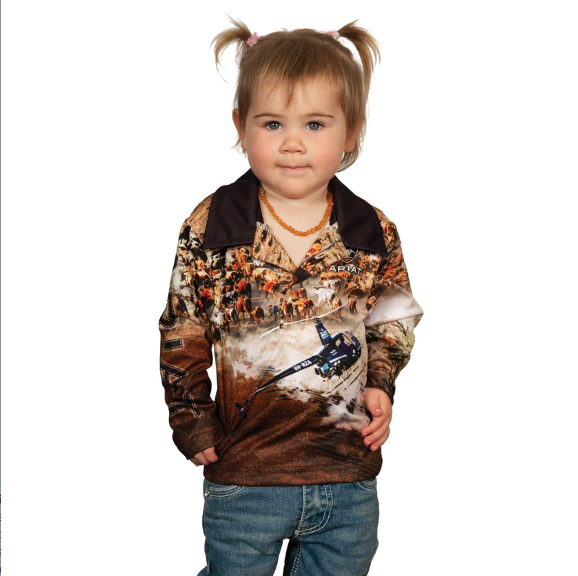 Ariat Kids Fishing Shirt | Helimustering