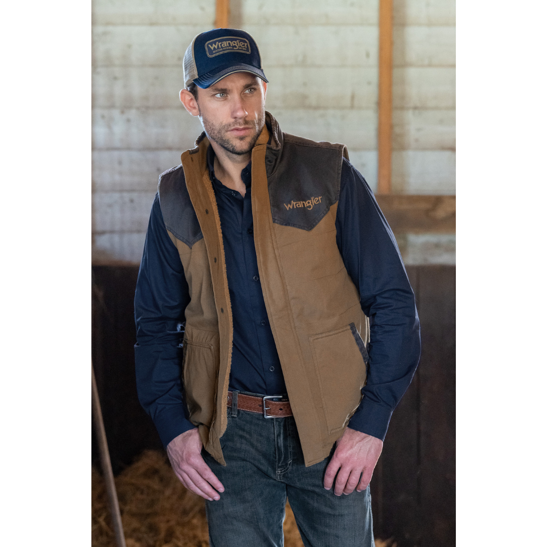 Wrangler Mens Douglas Vest