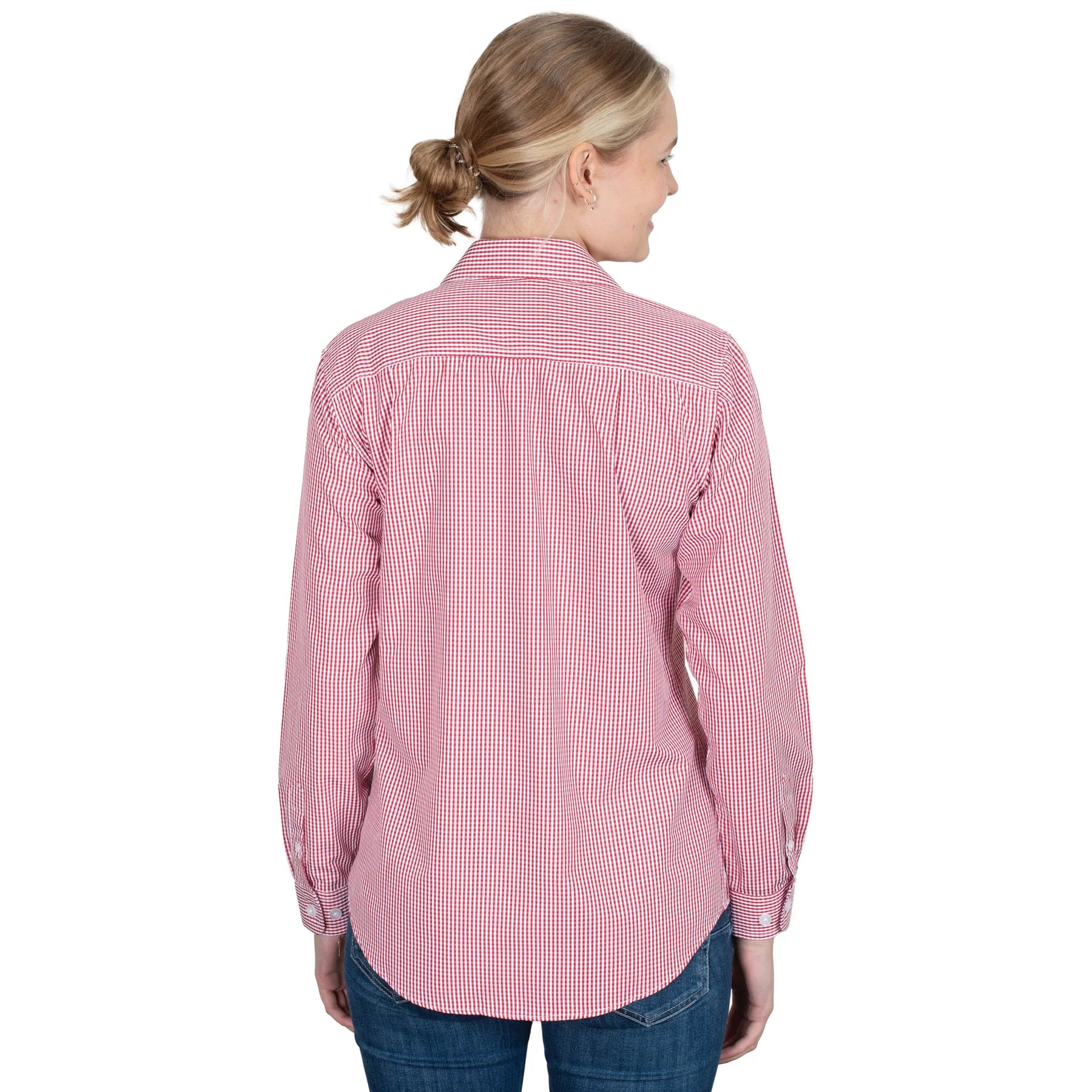Just Country Womens Abbey Workshirt | Chilli Check