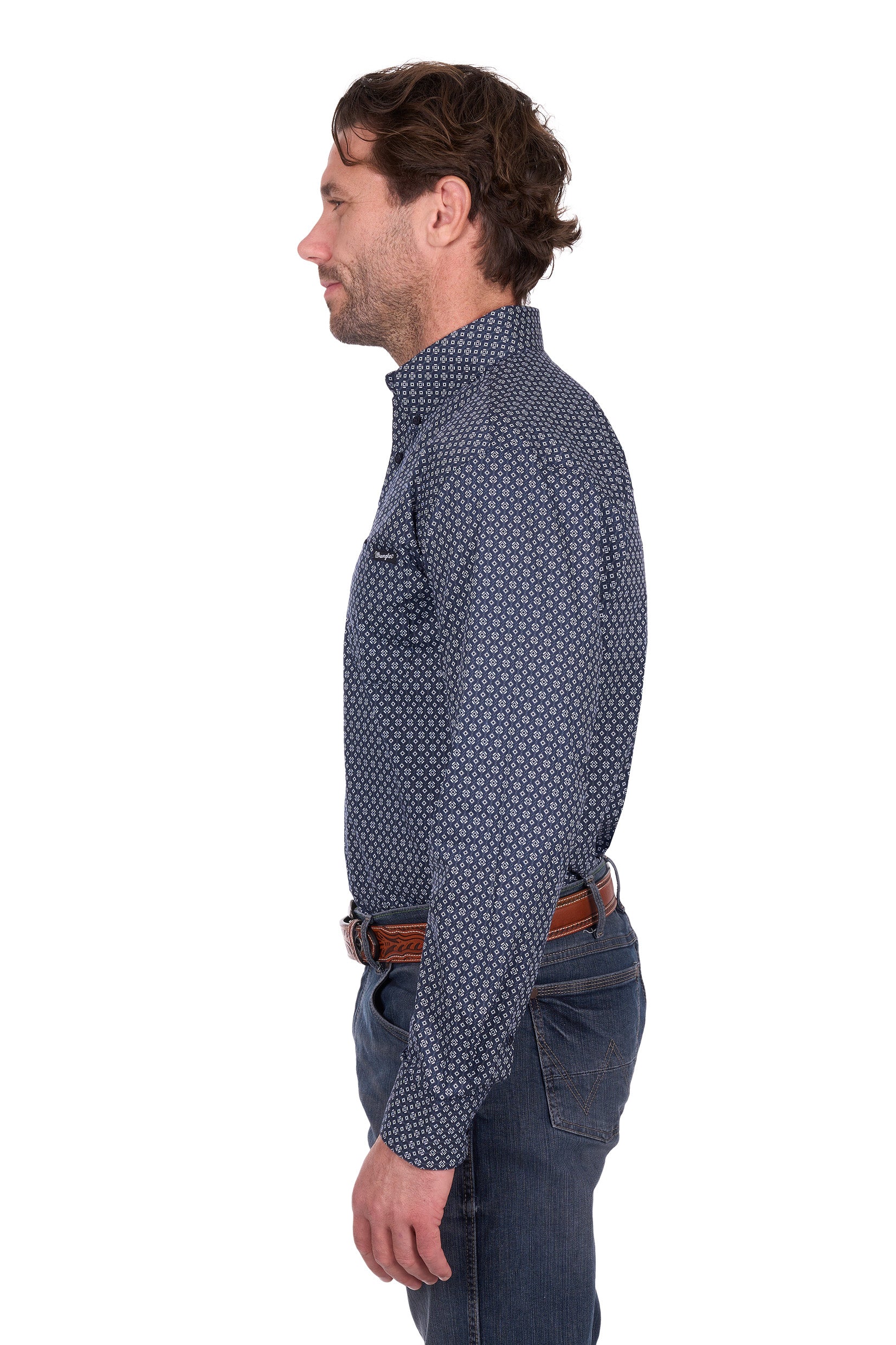 Wrangler Mens Jacob LS Shirt