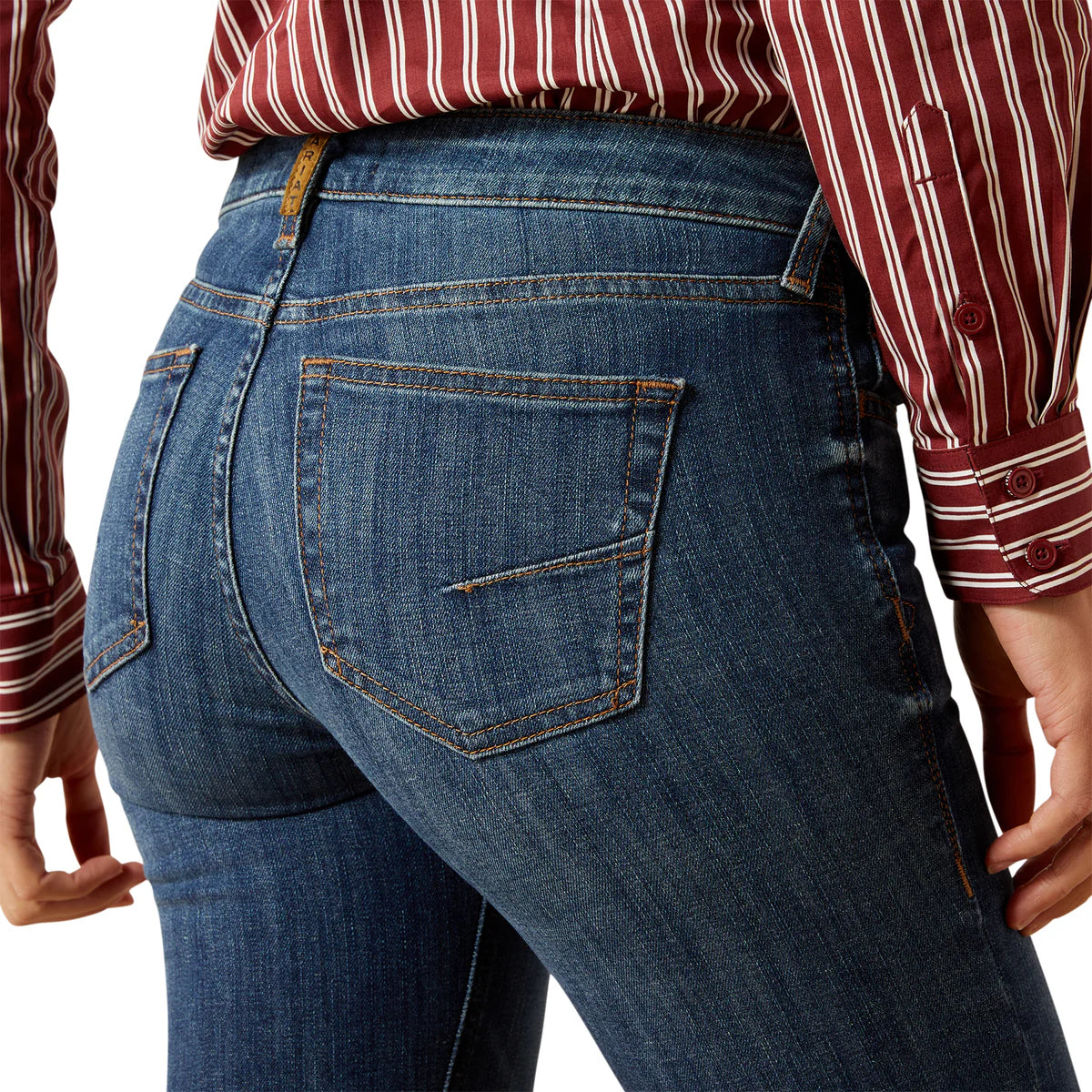 Ariat Women's Perfect Rise Slim Denim Trouser - Bessie Irvine