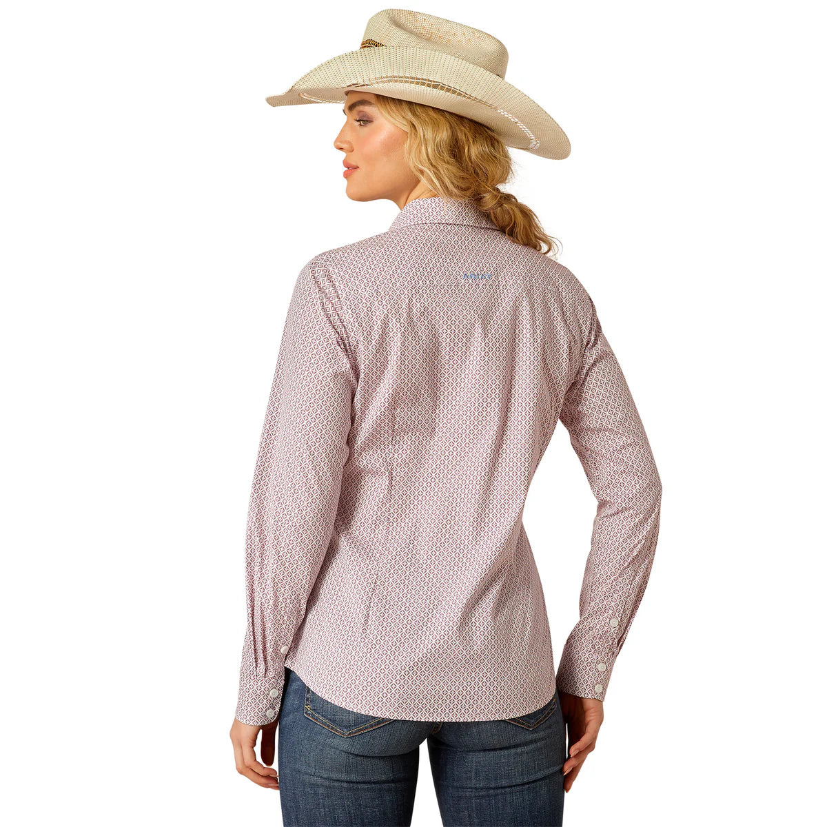 Ariat Womens Wrinkle Resistant Shirt | Finleigh Geo Print