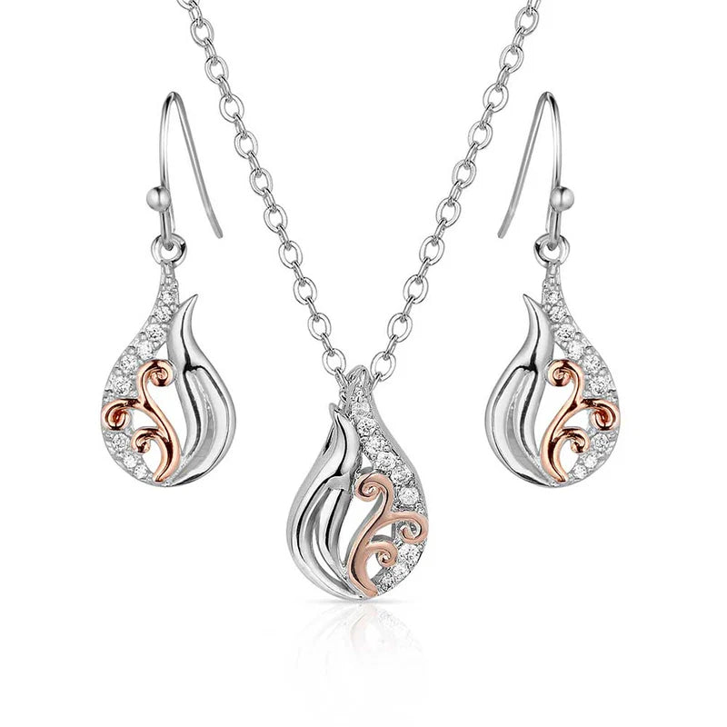 Montana Silver Whisps of Elegance Jewellery Set