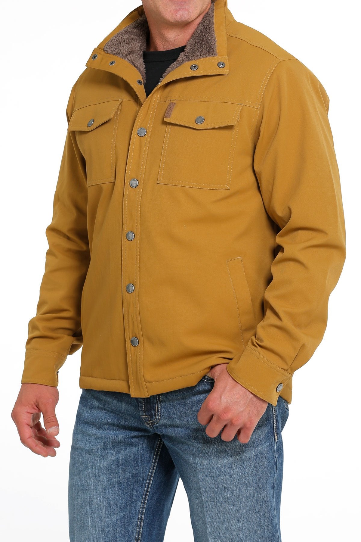Cinch Mens Canvas Ranch Jacket Brown