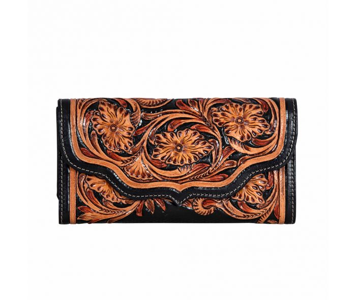 Dorado Ranch Hand-Tooled Wallet