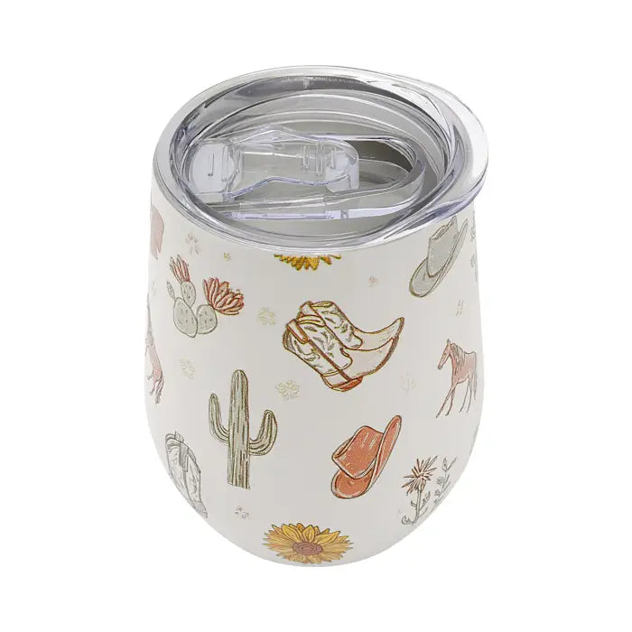Saddle & Bloom Insulated Wine Tumbler