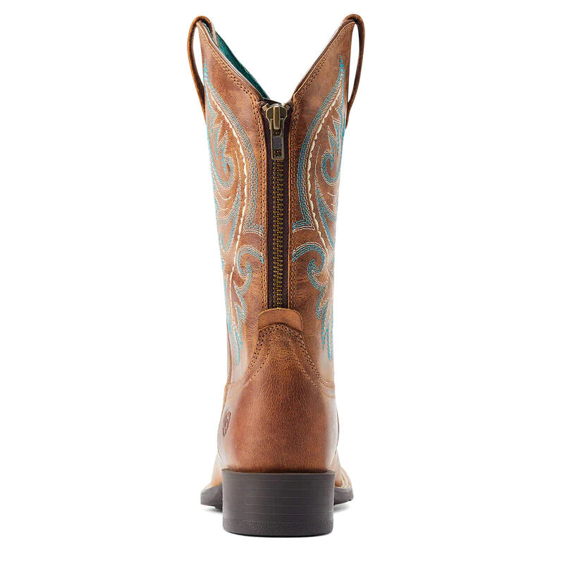 Ariat Womens Round Up Back Zip | Desert Sand