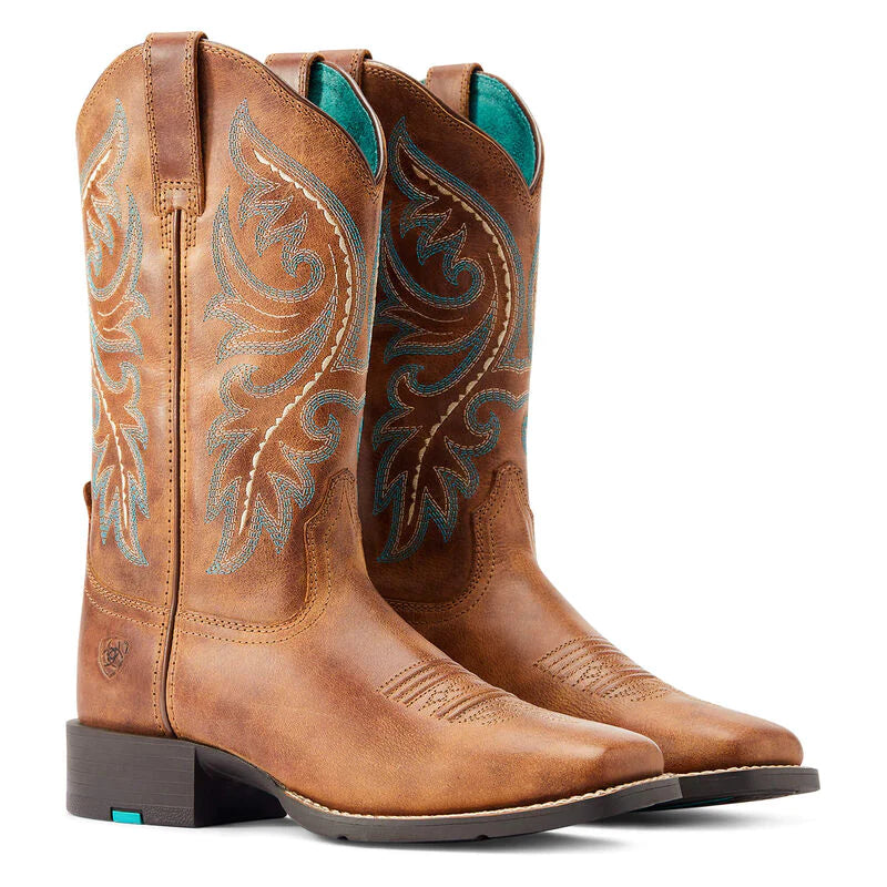 Ariat Womens Round Up Back Zip | Desert Sand