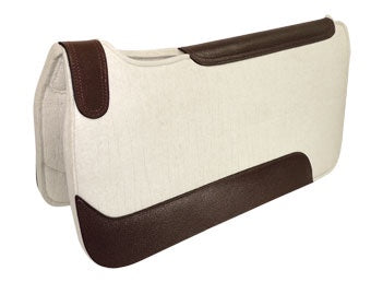 Competitor Competition Saddle Pad 22mm White