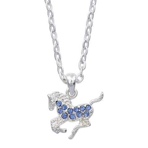 Brigalow Precious Pony Necklace - Blue