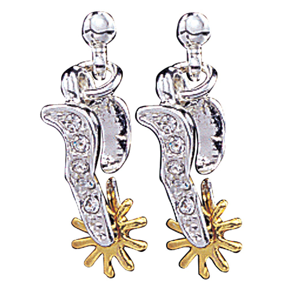 Montana Silver Sparkling Spurs Drop Earrings