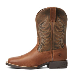 Ariat Kids Boots - Amos - Sorrel Crunch/Army Green