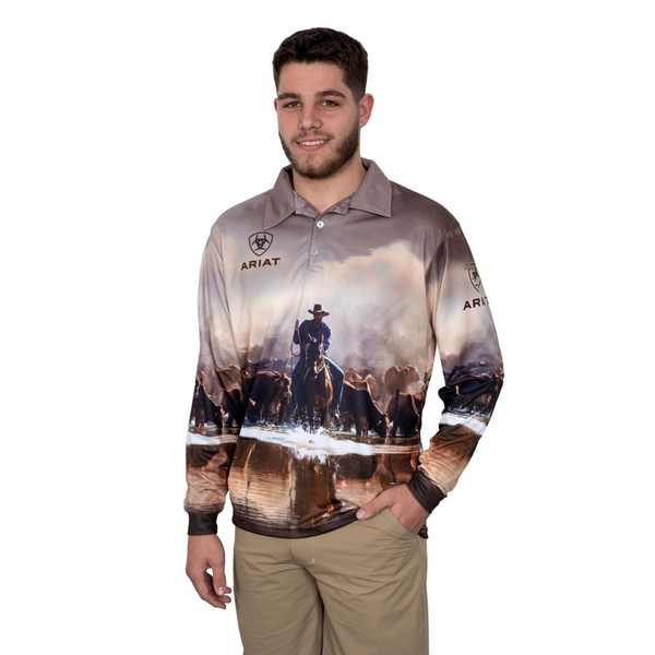 Ariat Mens Fishing Shirt Western Chopper – Horse Torque Saddlery