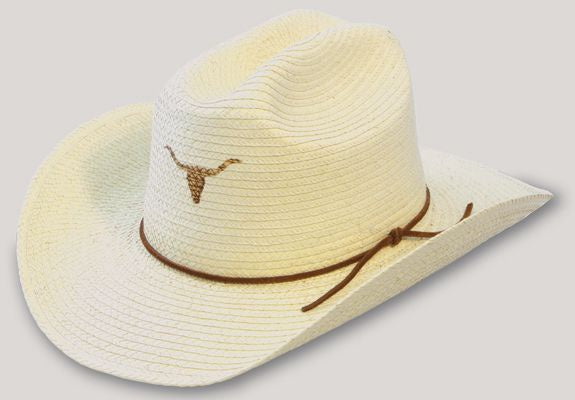Sunbody Kids Cattleman Longhorn Palm Hat