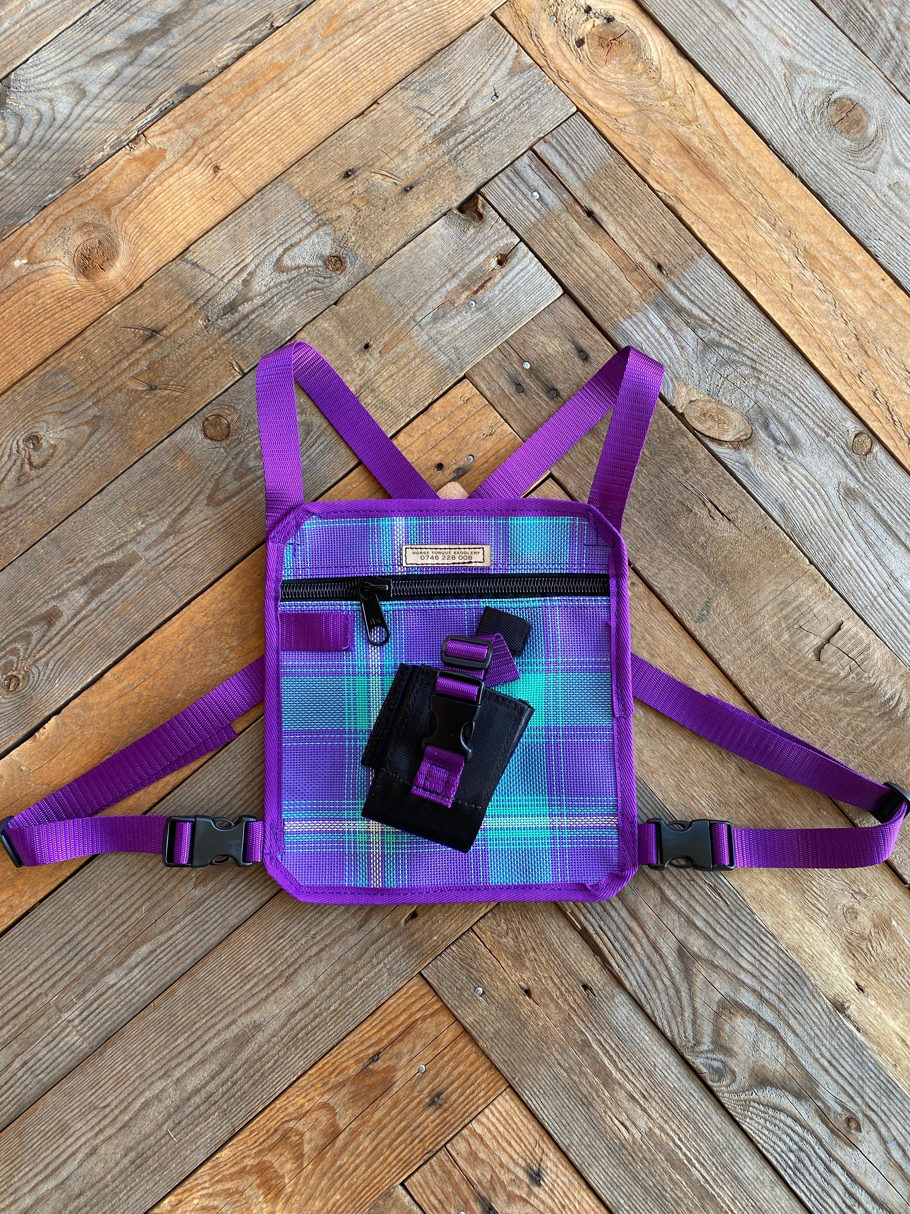 HTS 2 Way/UHF Radio Holder Pouch & Harness