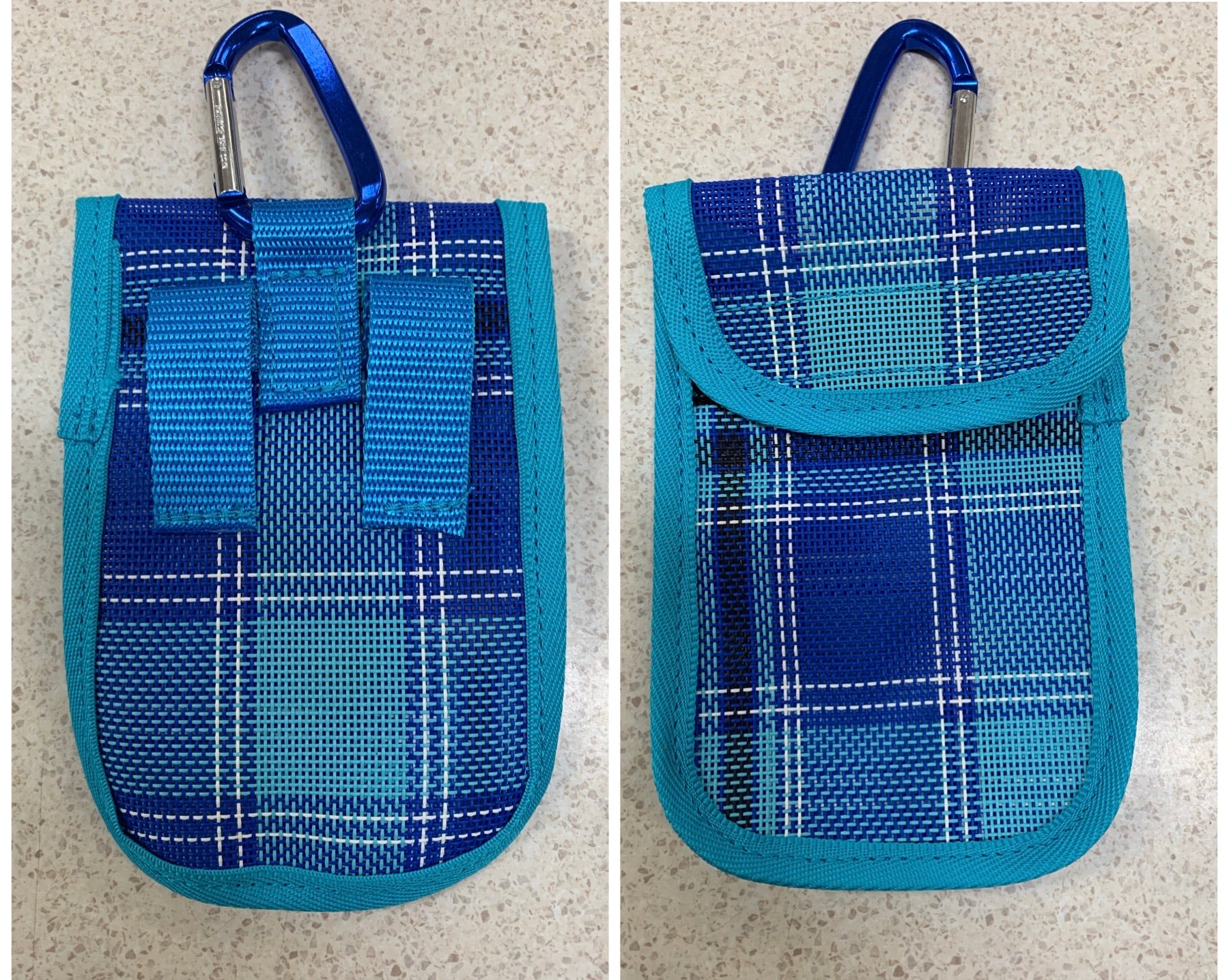 Handcrafted Mesh Phone Pouch