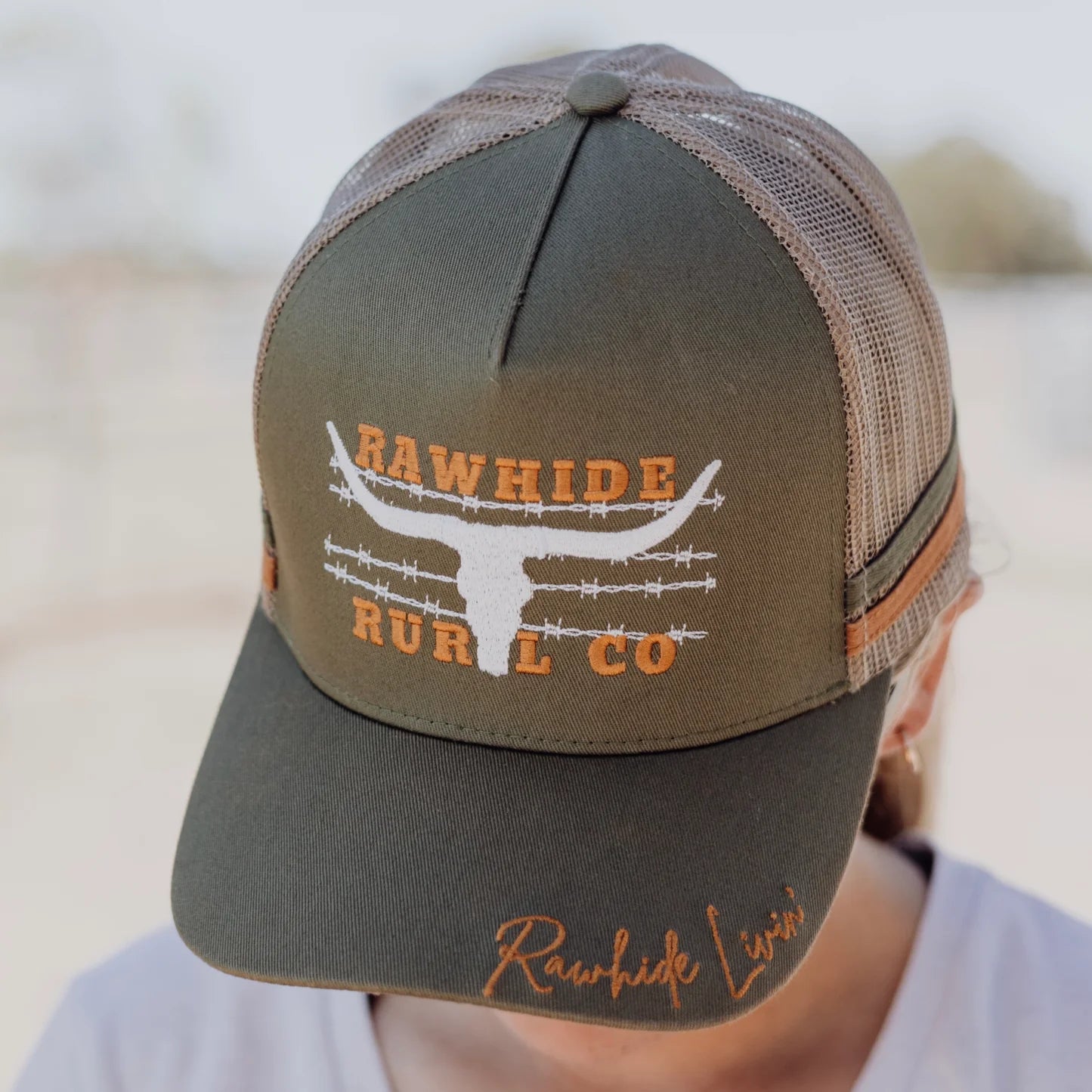 Rawhide Rural Channel Country Cap