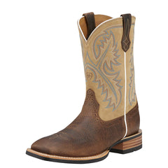 Mens Ariat Quickdraw Tumbled Bark/Beige