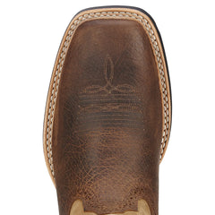 Mens Ariat Quickdraw Tumbled Bark/Beige