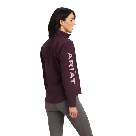 Ariat Womens New Team Softshell Jacket - Mulberry