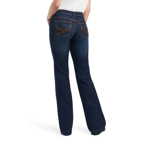 Ariat Trouser Mid Rise Lexie Wide Leg Jean