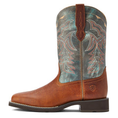 Ariat Womens Delilah Boot | Spiced Cider/Teal River