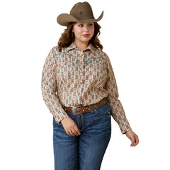 Womens Ariat R.E.A.L Cimarron Print Shirt