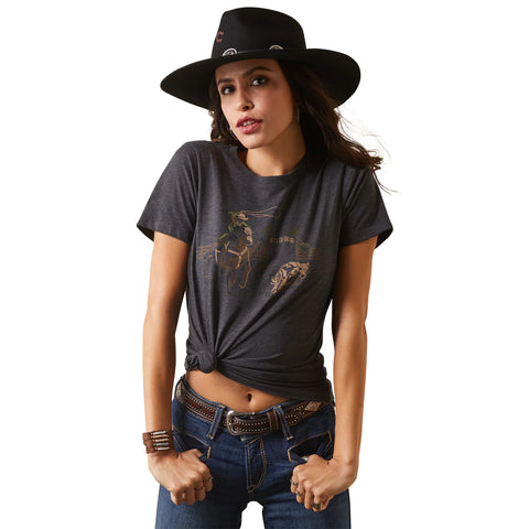 Womens Ariat Rodeo Stitches T-Shirt