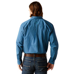 Ariat Mens Braxton Classic Long Sleeve Shirt - Spellbound Teal