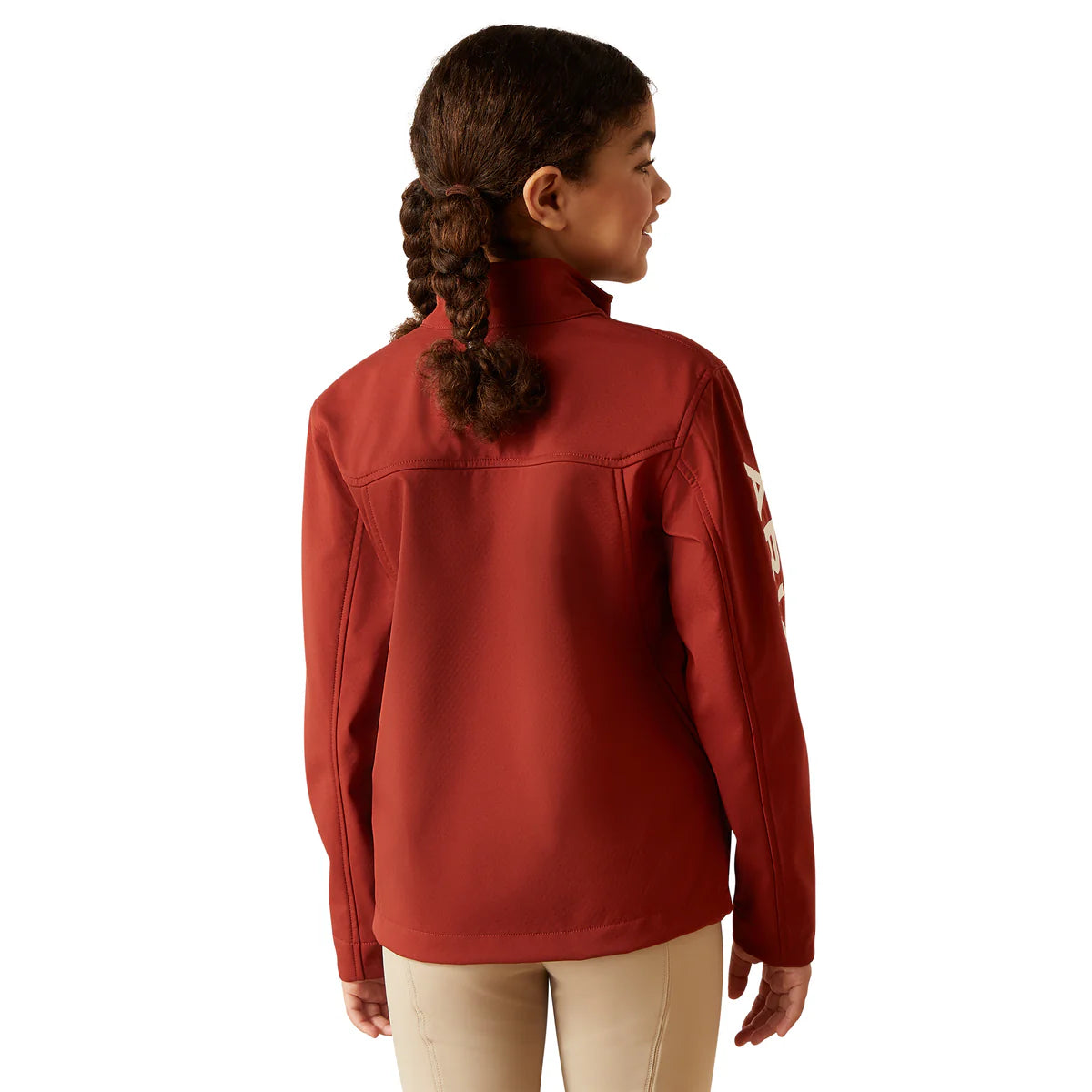 Youth Ariat Unisex New Team Softshell Jacket Fired Brick