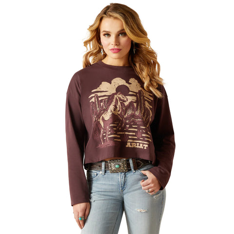 Ariat Womens Desert Horse LS Shirt