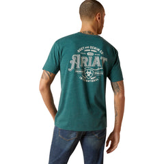 Ariat Mens Western Wheat T-Shirt