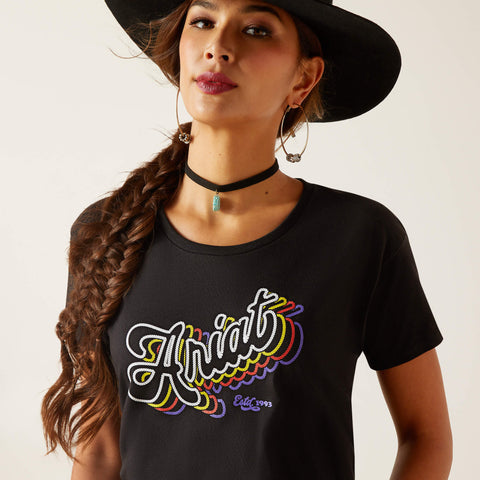 Ariat Womens Rainbow Script T-Shirt