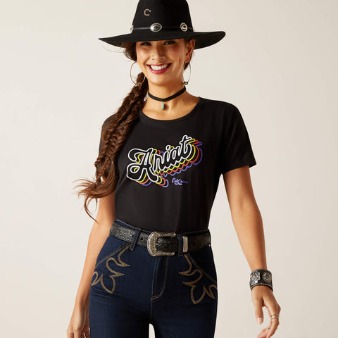 Ariat Womens Rainbow Script T-Shirt
