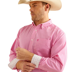 Mens Ariat Wrinkle Free Oden Classic Fit Shirt