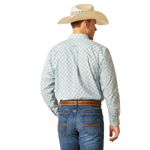 Ariat Mens Pro Series Eamon LS Shirt | Blue Heaven