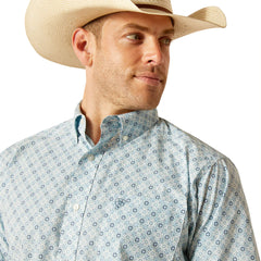 Ariat Mens Pro Series Eamon LS Shirt | Blue Heaven