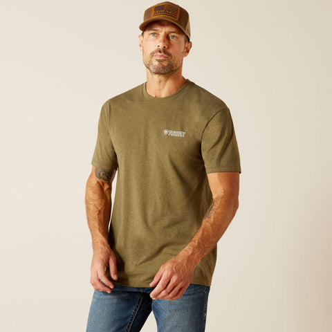 Ariat Mens Outline Wing SS TShirt