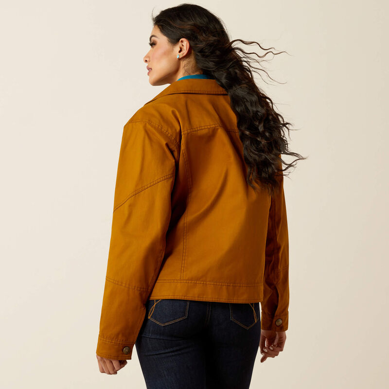 Ariat Women’s Jacket ‘Grizzly Rancher’ Chestnut Horse