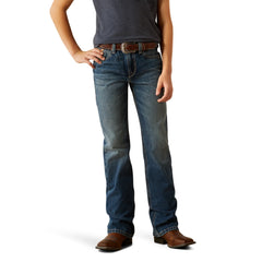 Ariat Boy's B4 Relaxed Kelvin Boot Cut Jean