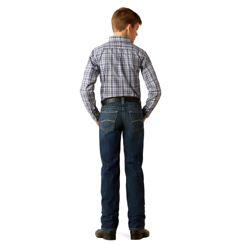 Boys Ariat B5 Slim Nate Straight Leg Jeans