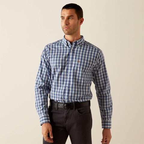 Ariat Mens Wrinkle Free - Bronson Fitted LS Shirt