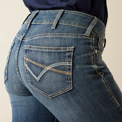 Ariat Women's Perfect Rise Boot Cut Jeans | Byrdie Tornado