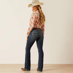 Ariat Women's Mid Rise Boot Cut Jean | Lilla Missouri