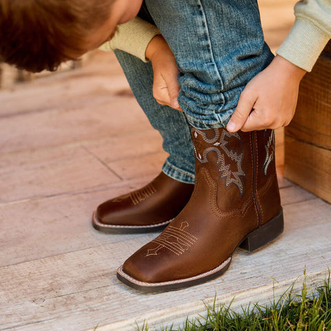 Ariat Youth Tombstone Boot | Distressed Brown