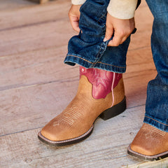 Ariat Youth Tombstone Boot | Cottage/Rosebud
