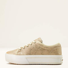 Ariat Ladies Skylar Shoe - Pearl Floral Emboss