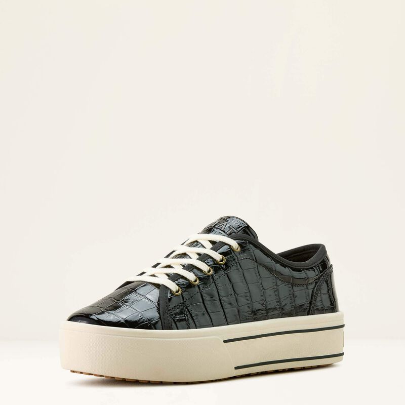 Ariat Ladies Skylar Shoe - Luxe Caviar Croc Print