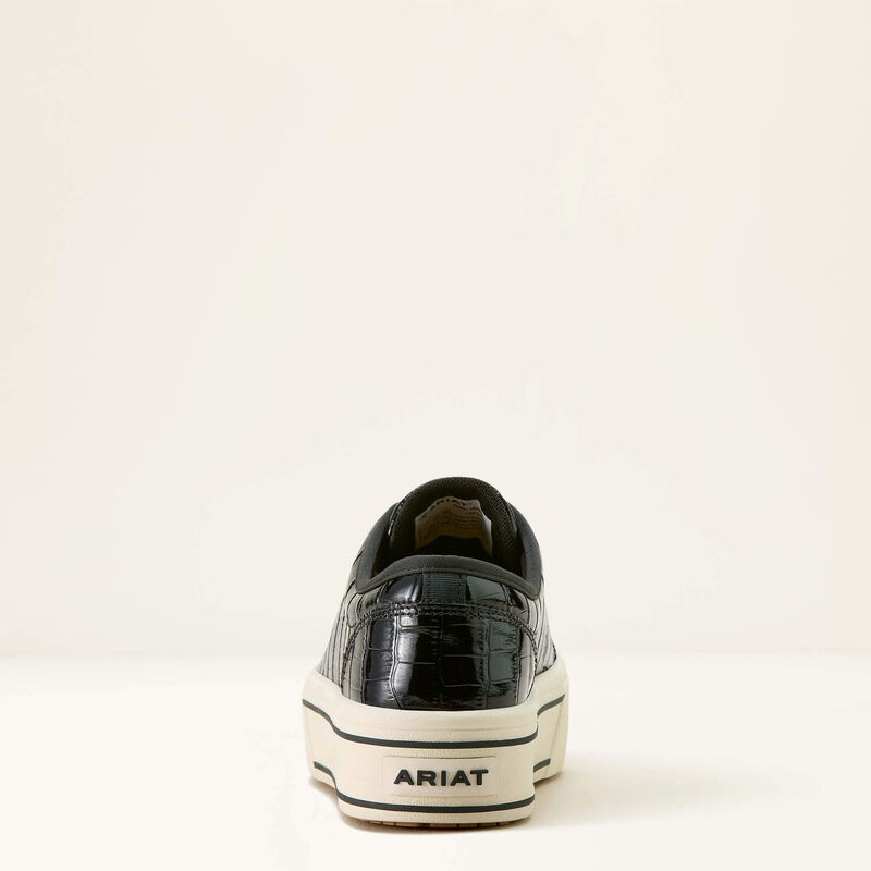 Ariat Ladies Skylar Shoe - Luxe Caviar Croc Print