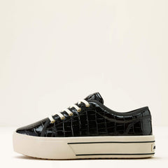 Ariat Ladies Skylar Shoe - Luxe Caviar Croc Print